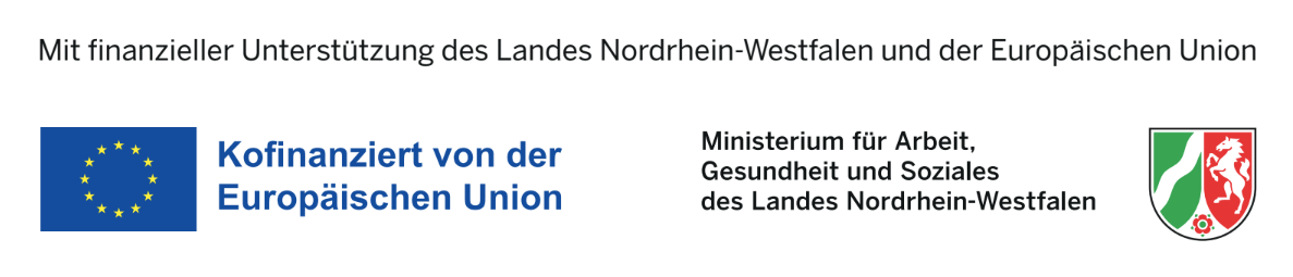 Mit finanzieller Unterstützung des Landes Nordrhein-Westfalen und der EU